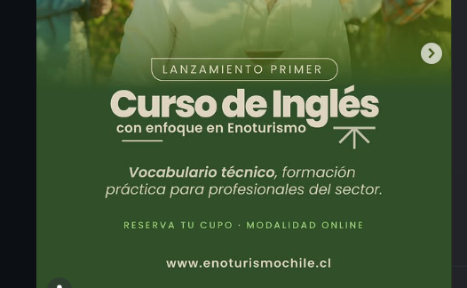 GUÍAS DEL VINO PODRÁN CAPACITARSE EN INGLÉS