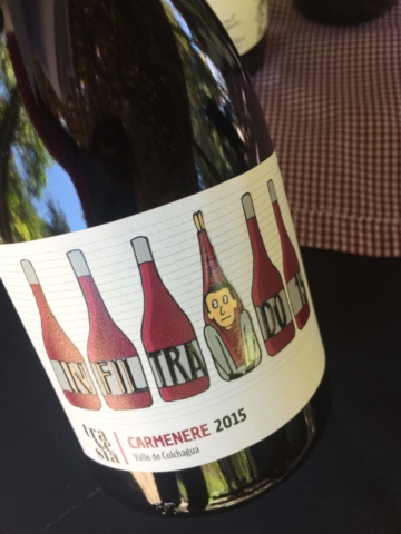 El Carmenere Infiltrado de Viña Travesía