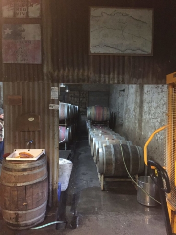 Sala de guarda, en Bodeguita del Farol