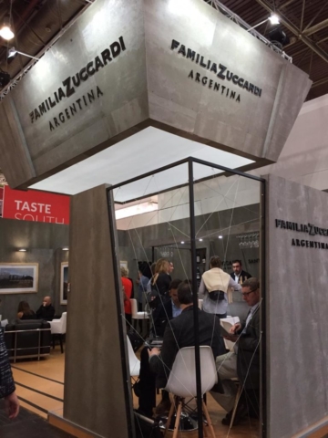 Stand de Zuccardi en ProWein 2019