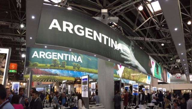 Pabellón de Argentina en ProWein 2019
