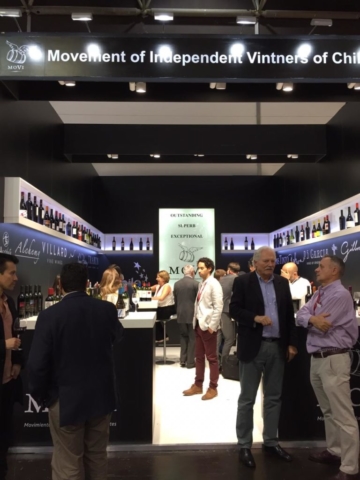 Stand de MOVI en ProWein 2019