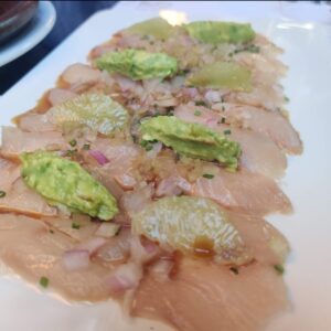 Ceviche de vidriola en Don Carlos