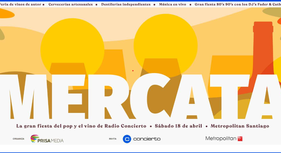 Mercata MERCATA OTOÑO 2026: VINO Y FIESTA EN SANTIAGO - WIP.cl WIP.cl